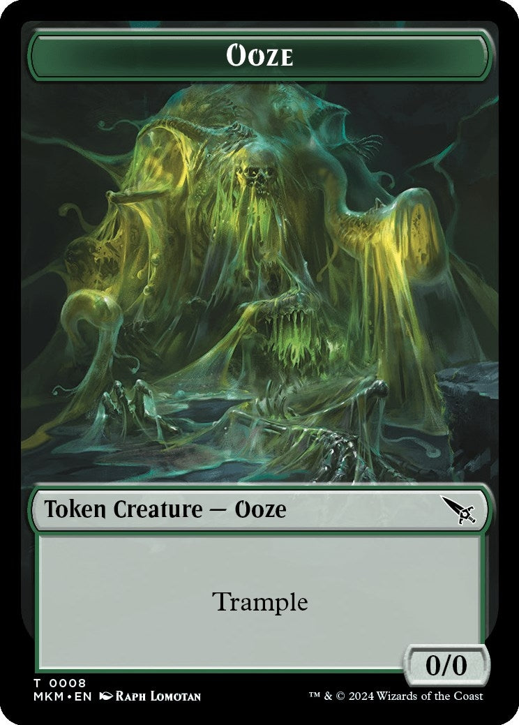 Image for Ooze Token (8) - Magic: The Gathering