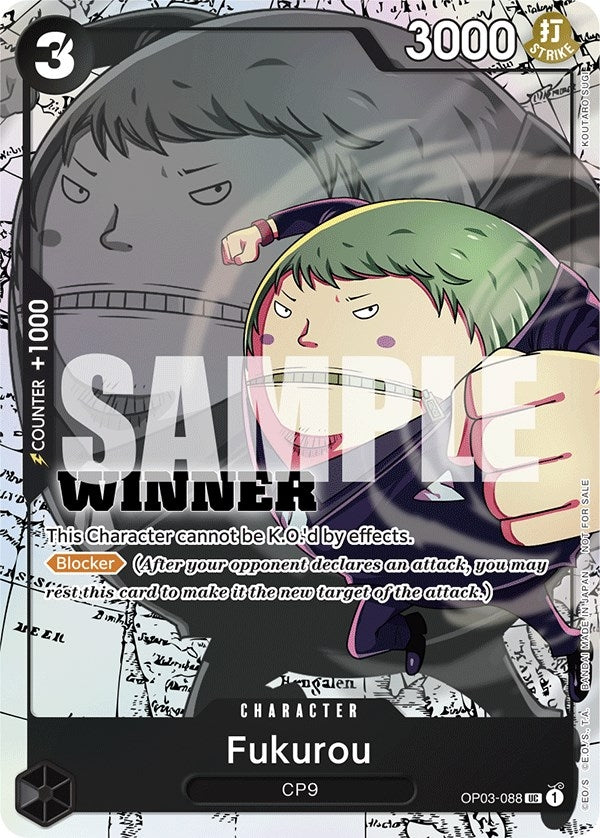Image for Fukurou (Winner Pack Vol. 6) (OP03-088) - One Piece Card Game