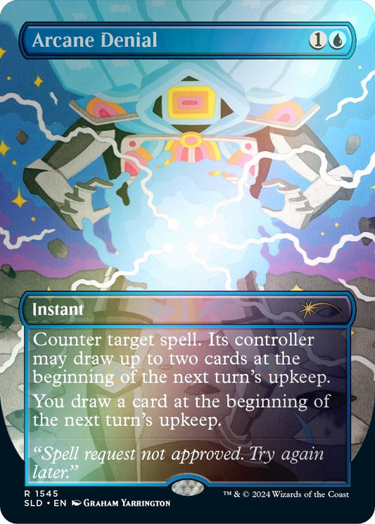 Arcane Denial (Rainbow Foil) (1545)
