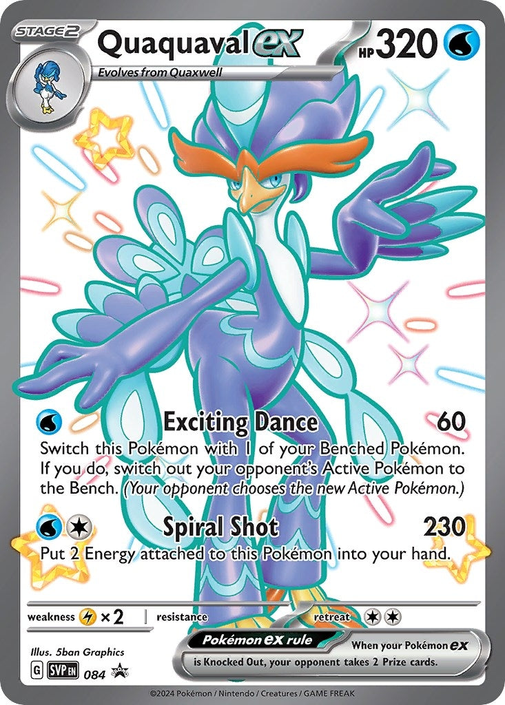 Image for Quaquaval ex - 084 (084) - Pokemon