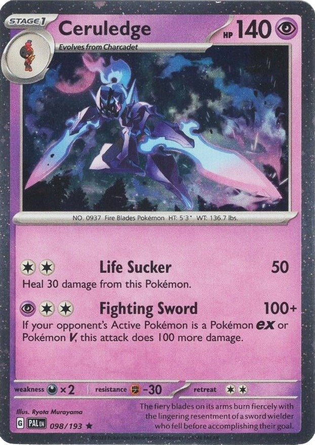 Image for Ceruledge - 098/193 (Cosmos Holo) (098/193) - Pokemon