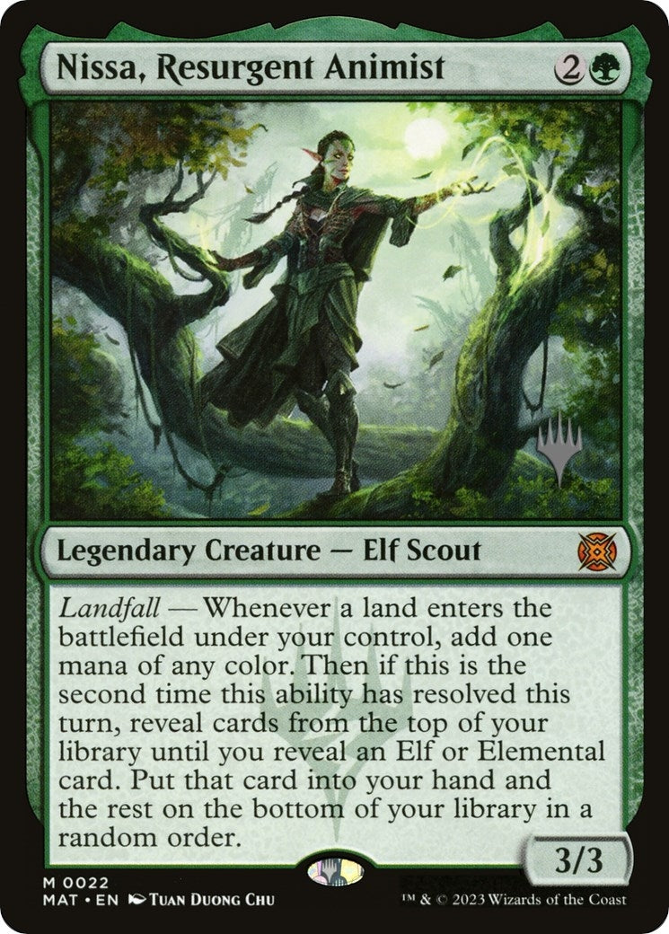 Image for Nissa, Resurgent Animist (22) - Magic: The Gathering