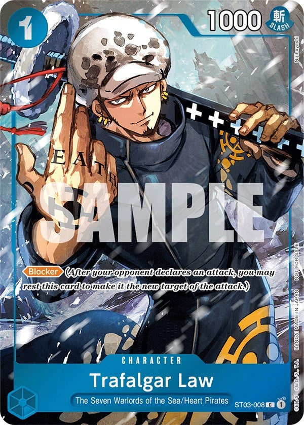 Image for Trafalgar Law (Event Pack Vol. 3) (ST03-008) - One Piece Card Game