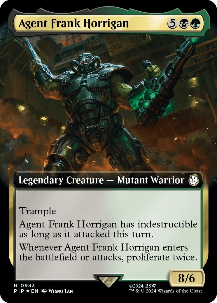 Agent Frank Horrigan (Extended Art) (Surge Foil) (933)
