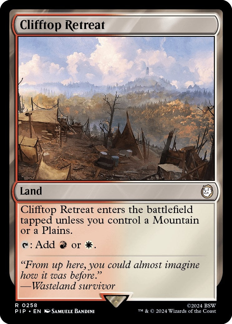 Image for Clifftop Retreat (258) - Magic: The Gathering