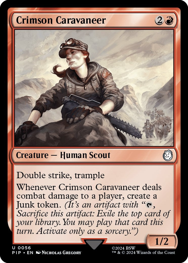 Image for Crimson Caravaneer (56) - Magic: The Gathering