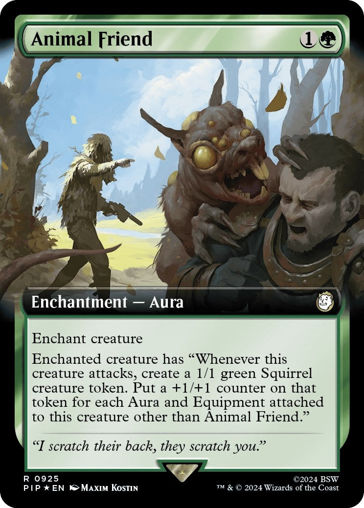 Animal Friend (Extended Art) (Surge Foil) (925)