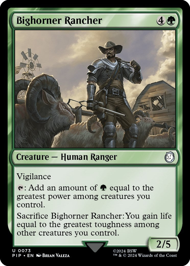 Image for Bighorner Rancher (73) - Magic: The Gathering