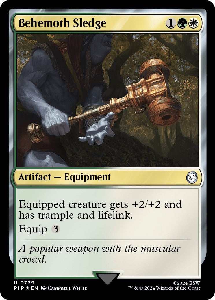 Image for Behemoth Sledge (Surge Foil) (739) - Magic: The Gathering