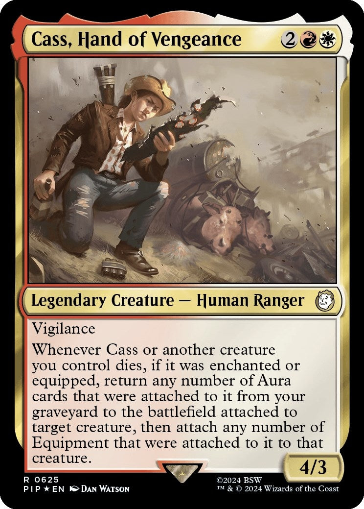 Image for Cass, Hand of Vengeance (Surge Foil) (625) - Magic: The Gathering