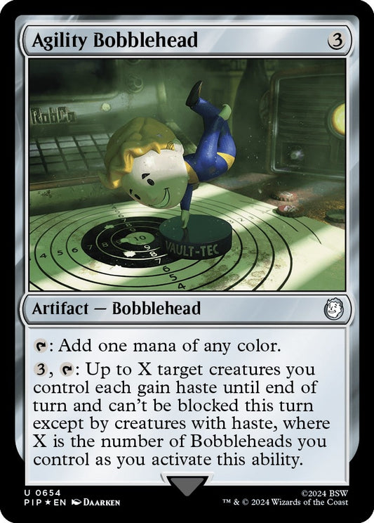Agility Bobblehead (Surge Foil) (654)