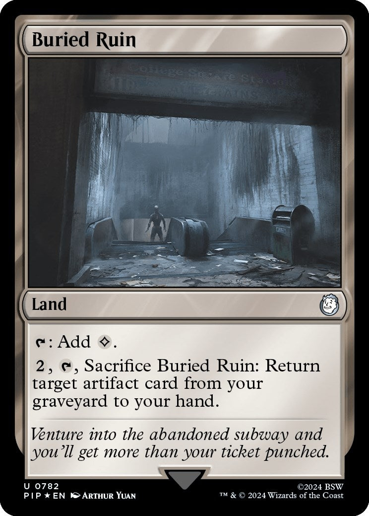 Image for Buried Ruin (Surge Foil) (782) - Magic: The Gathering