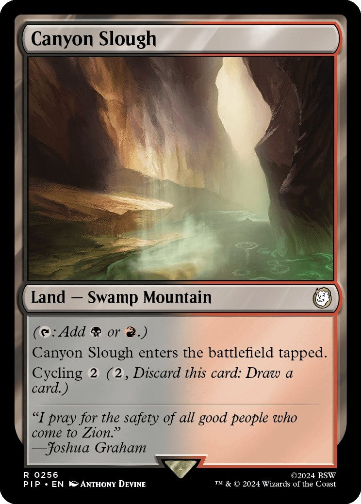 Image for Canyon Slough (256) - Magic: The Gathering
