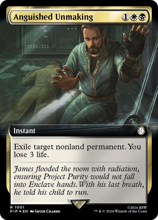 Anguished Unmaking (Extended Art) (Surge Foil) (1001)