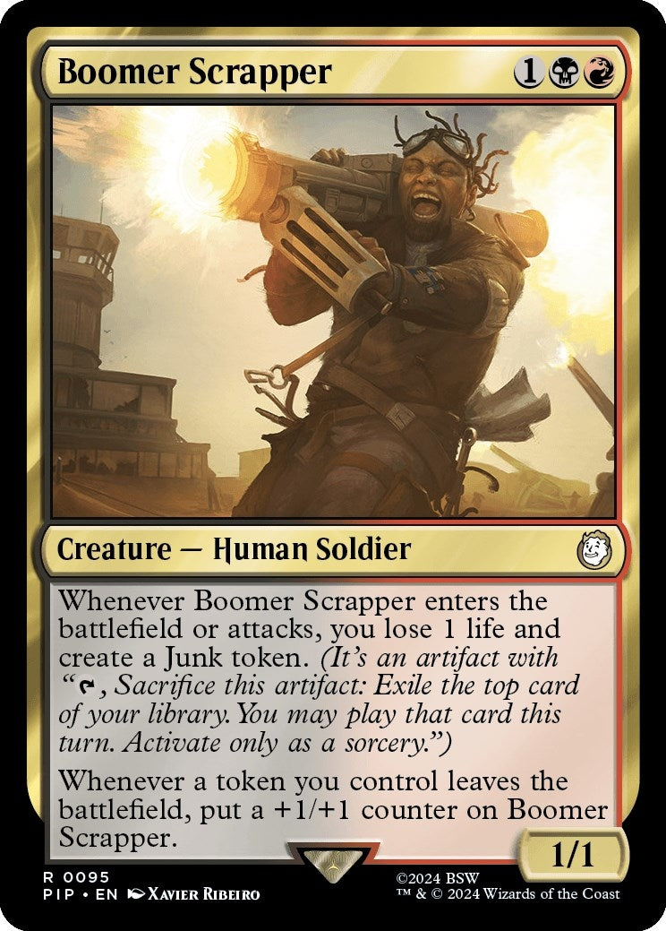 Image for Boomer Scrapper (95) - Magic: The Gathering