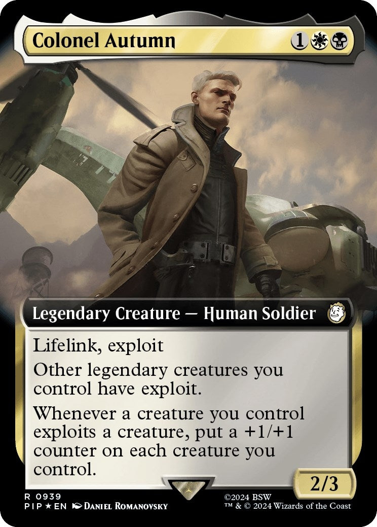 Image for Colonel Autumn (Extended Art) (Surge Foil) (939) - Magic: The Gathering