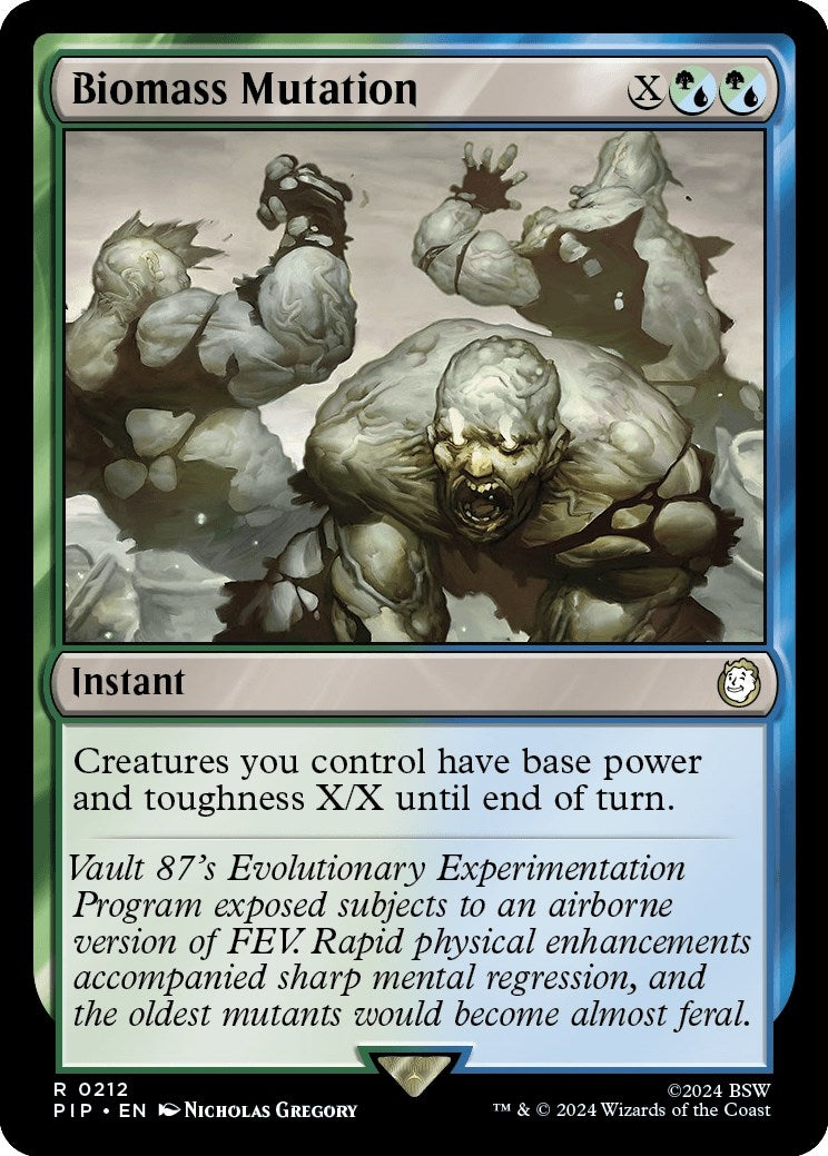 Image for Biomass Mutation (212) - Magic: The Gathering