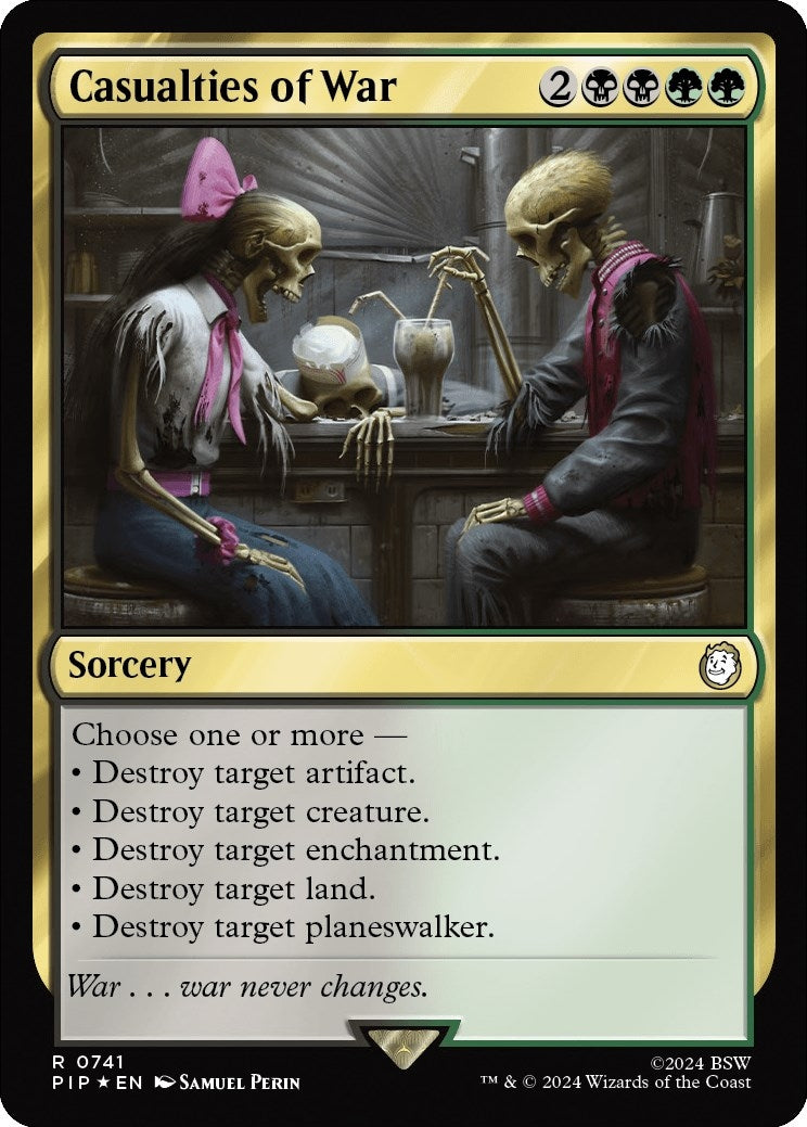 Image for Casualties of War (Surge Foil) (741) - Magic: The Gathering
