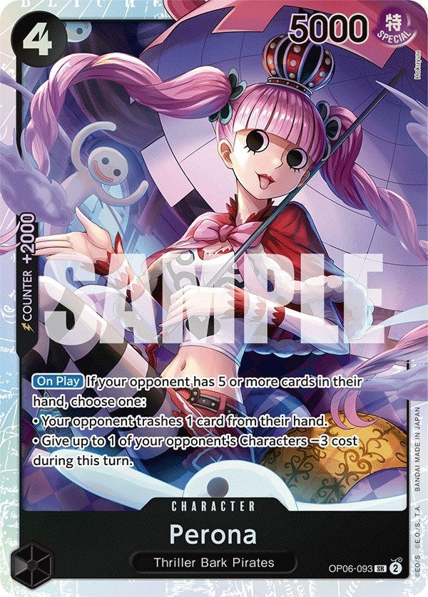 Image for Perona (093) (OP06-093) - One Piece Card Game
