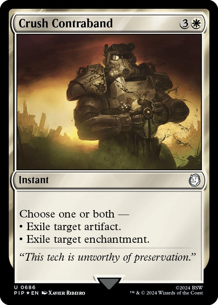 Image for Crush Contraband (Surge Foil) (686) - Magic: The Gathering