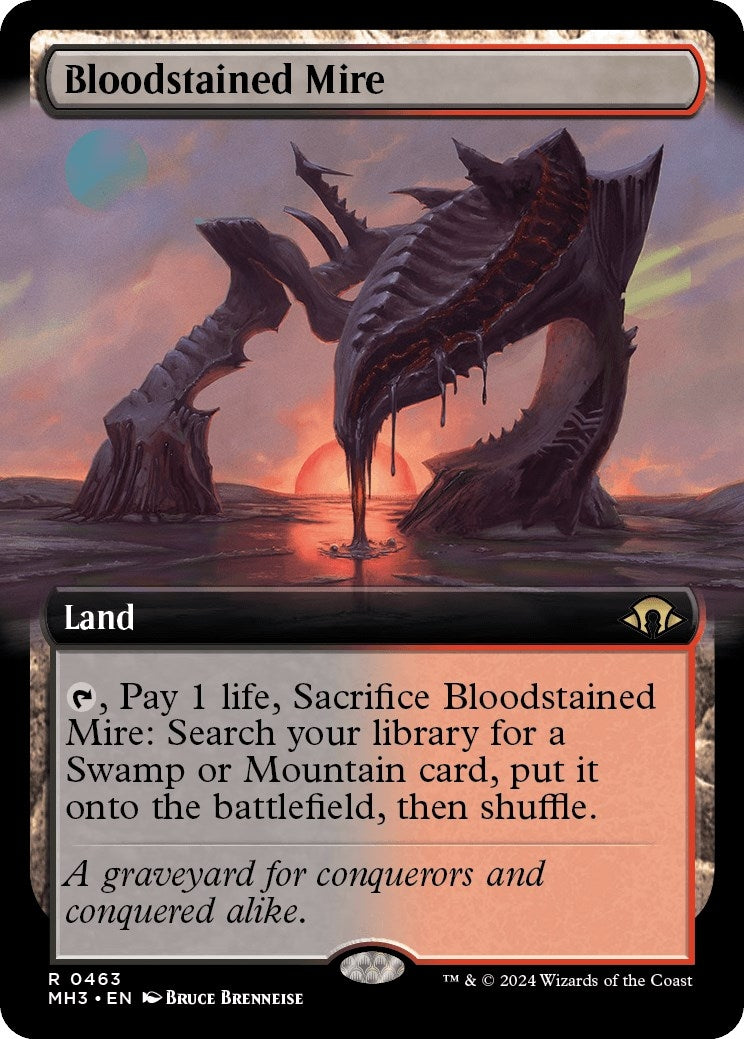 Image for Bloodstained Mire (Extended Art) (463) - Magic: The Gathering