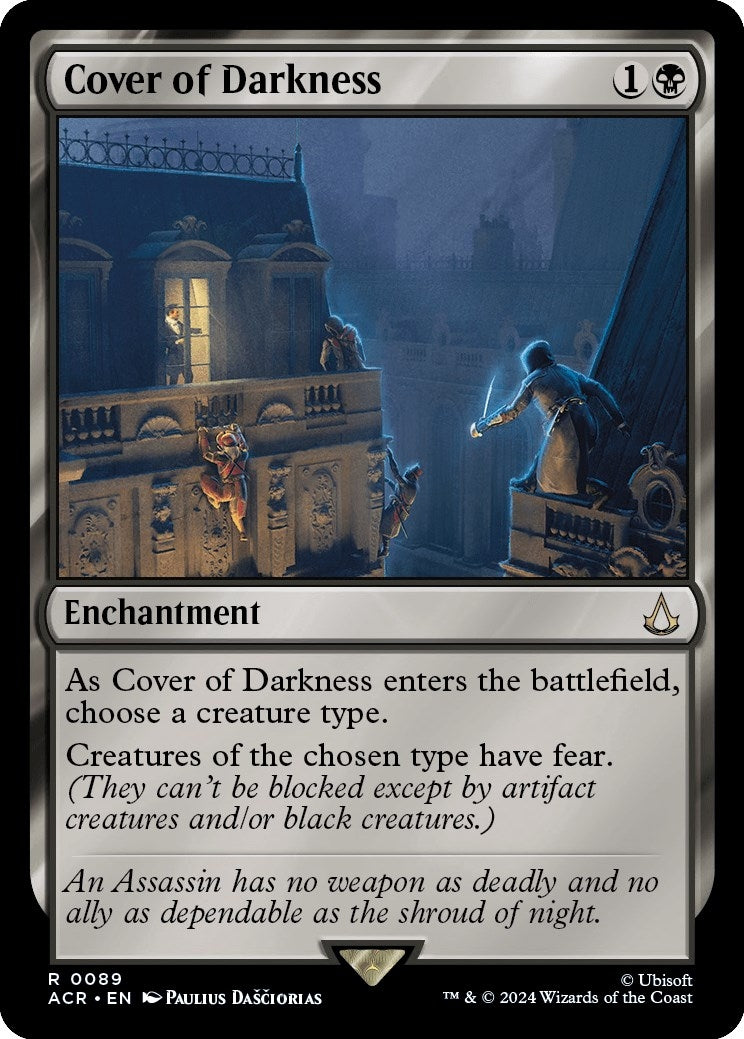 Image for Cover of Darkness (89) - Magic: The Gathering