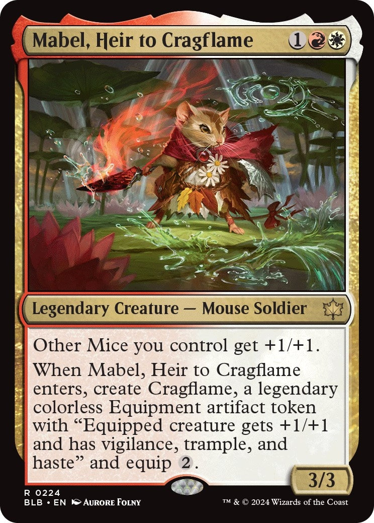 Image for Mabel, Heir to Cragflame (224) - Magic: The Gathering