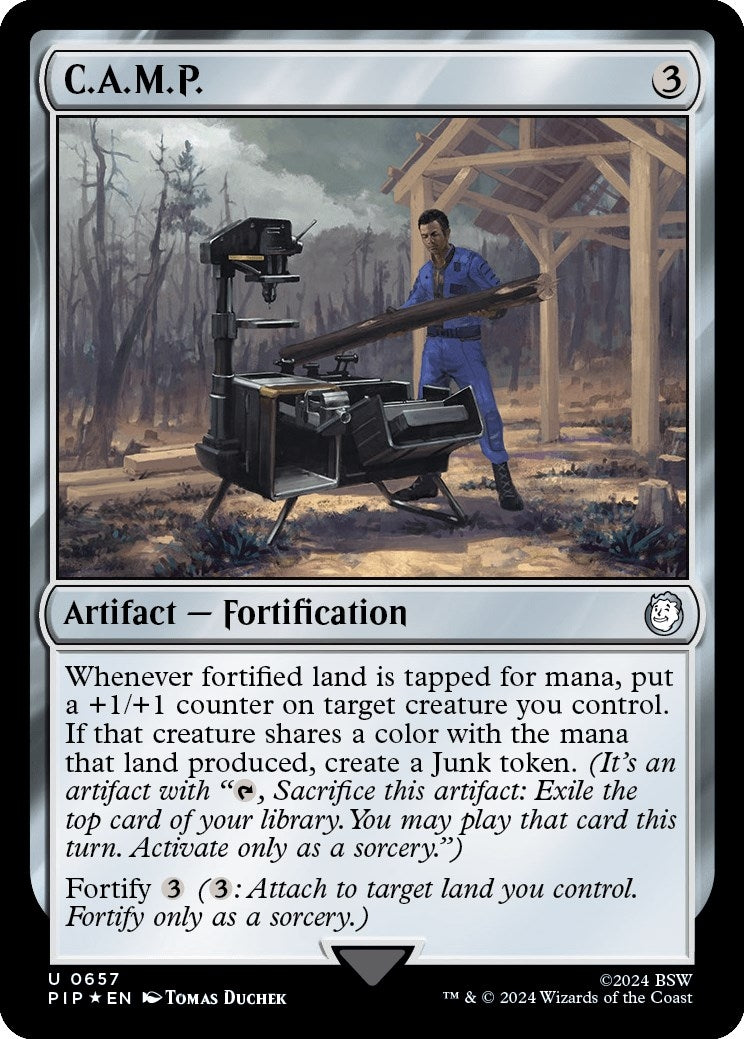 Image for C.A.M.P. (Surge Foil) (657) - Magic: The Gathering