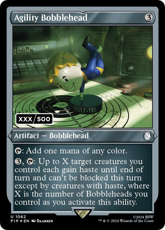 Agility Bobblehead (Serial Numbered) (1062)