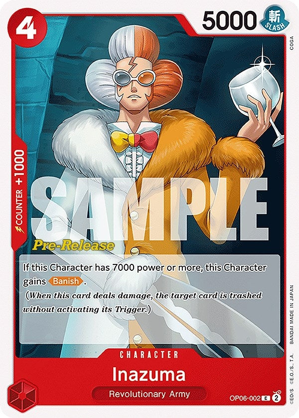 Image for Inazuma (OP06-002) - One Piece Card Game