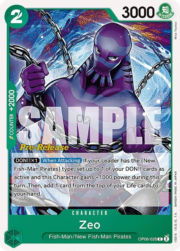 Image for Zeo (OP06-028) - One Piece Card Game