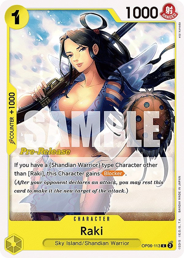 Image for Raki (OP06-113) - One Piece Card Game