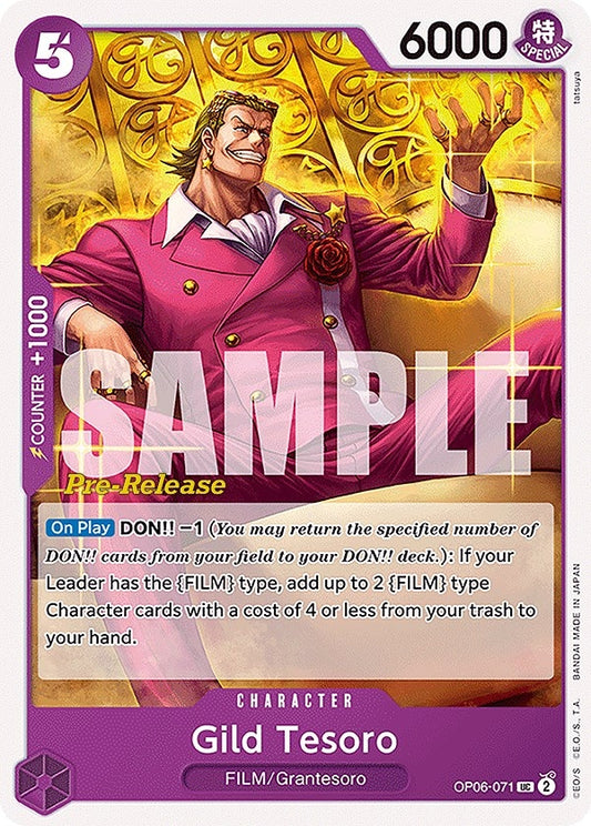 Image for Gild Tesoro (OP06-071) - One Piece Card Game