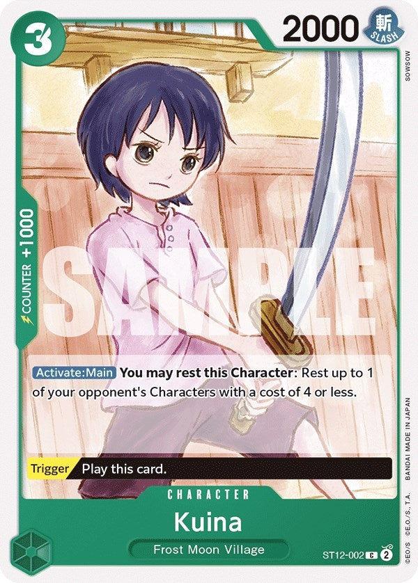 Image for Kuina (ST12-002) - One Piece Card Game