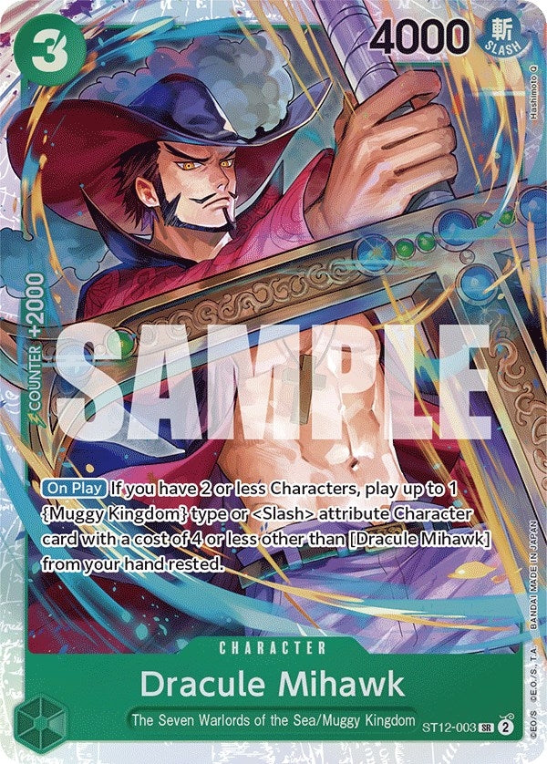 Image for Dracule Mihawk (ST12-003) - One Piece Card Game
