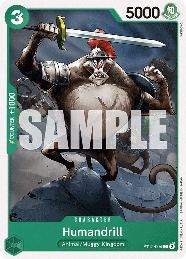 Image for Humandrill (ST12-004) - One Piece Card Game
