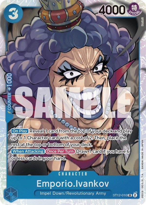 Image for Emporio.Ivankov (ST12-010) - One Piece Card Game