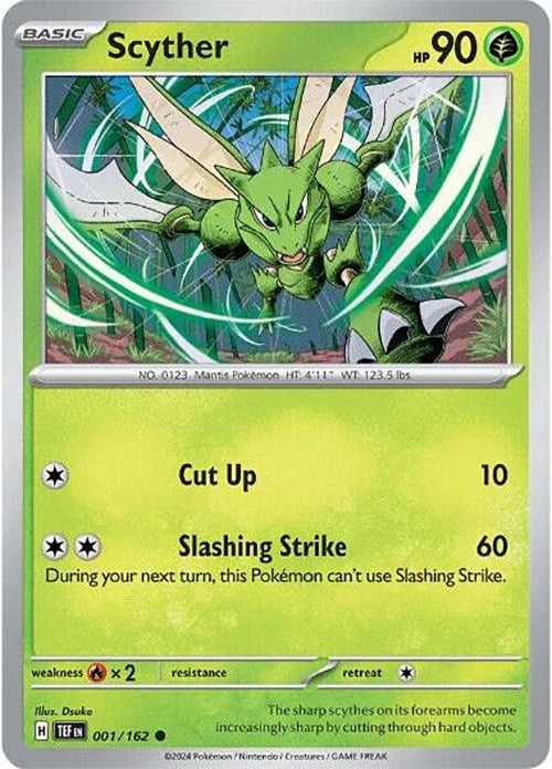Image for Scyther (001/162) - Pokemon