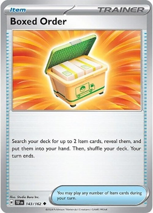 Image for Boxed Order (143/162) - Pokemon