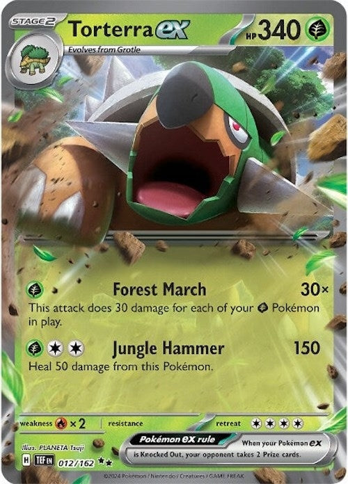 Image for Torterra ex (012/162) - Pokemon