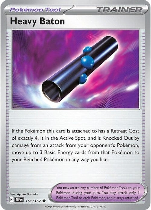 Image for Heavy Baton (151/162) - Pokemon
