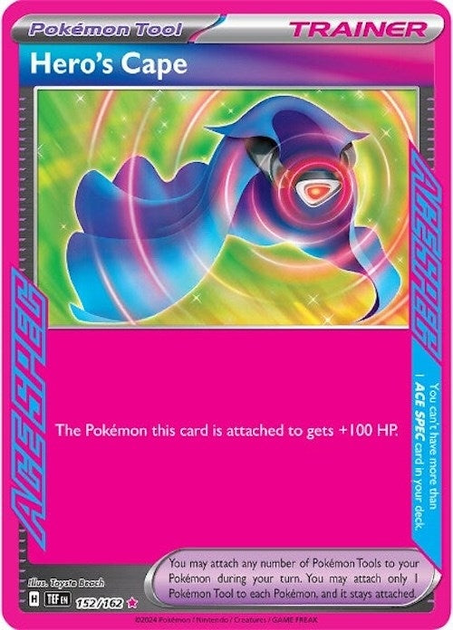 Image for Hero's Cape (152/162) - Pokemon