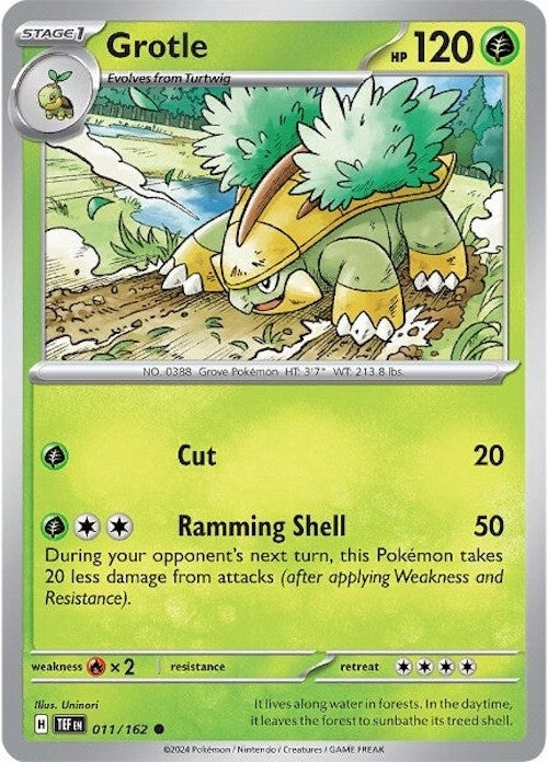 Image for Grotle (011/162) - Pokemon