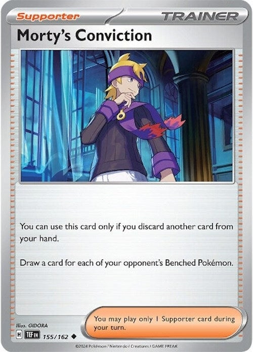 Image for Morty's Conviction (155/162) - Pokemon