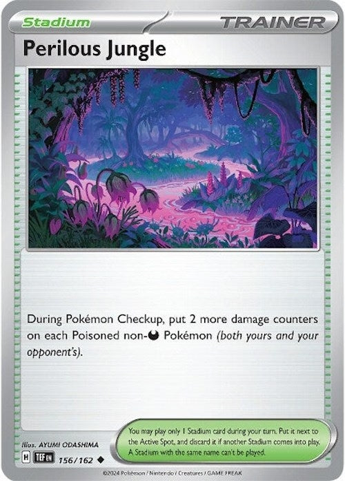 Image for Perilous Jungle (156/162) - Pokemon
