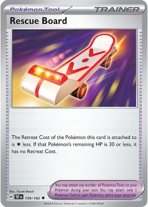 Image for Rescue Board (159/162) - Pokemon