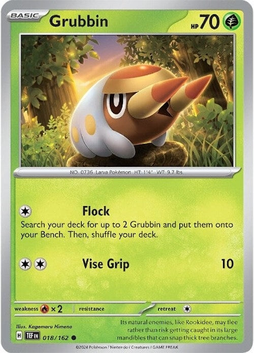 Image for Grubbin (018/162) - Pokemon