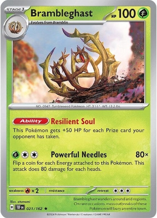 Image for Brambleghast (021/162) - Pokemon