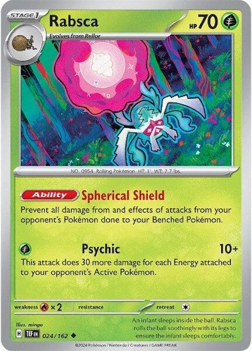 Image for Rabsca (024/162) - Pokemon
