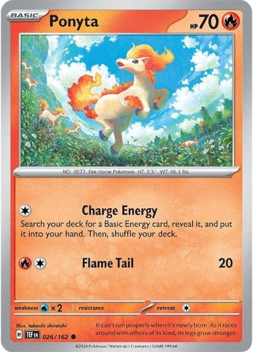 Image for Ponyta (026/162) - Pokemon